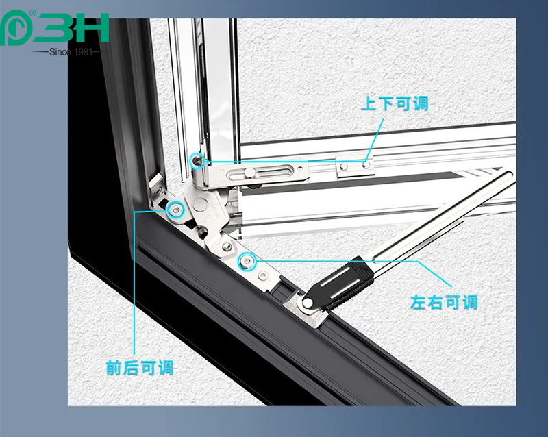 Ferramenta per facciate continue 5
