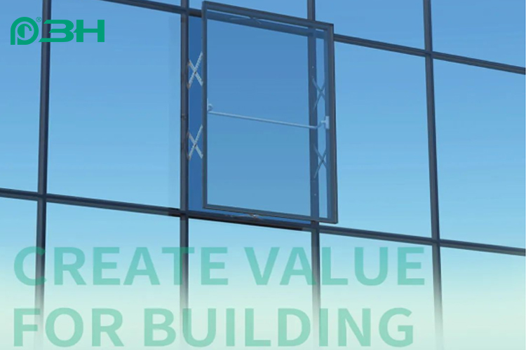 curtain wall handle 1 maniglia per facciata continua 1