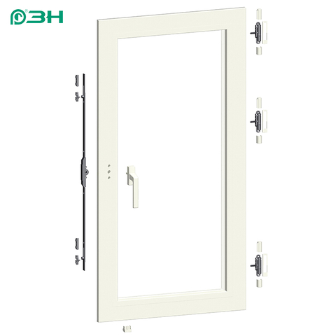 Sistema hardware di microventilazione con apertura verso l'interno scanalata a U