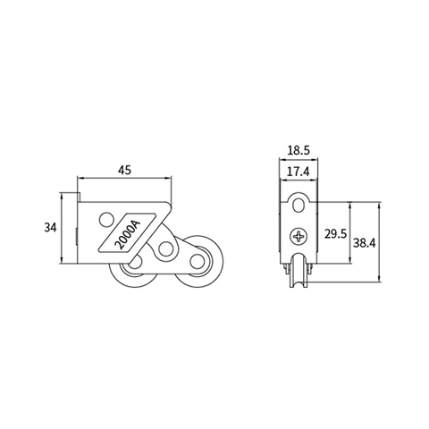 Rullo Scorrevole LTS22