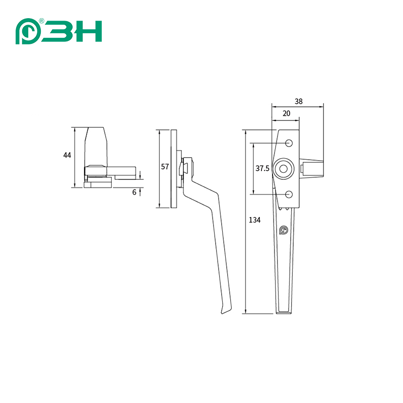 Maniglia Camlock per finestra ZY24