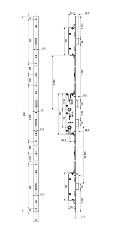 Corpo di blocco del collegamento WT1157