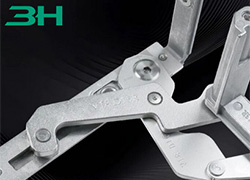Sistema hardware di apertura verso l'interno nascosto e girare il sistema hardware della finestra | Fusione perfetta di sicurezza e estetica, proteggendo la tua casa in ogni momento!