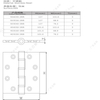 Cerniera di testa con 2 cuscinetti a sfera EN 504030-2BB 