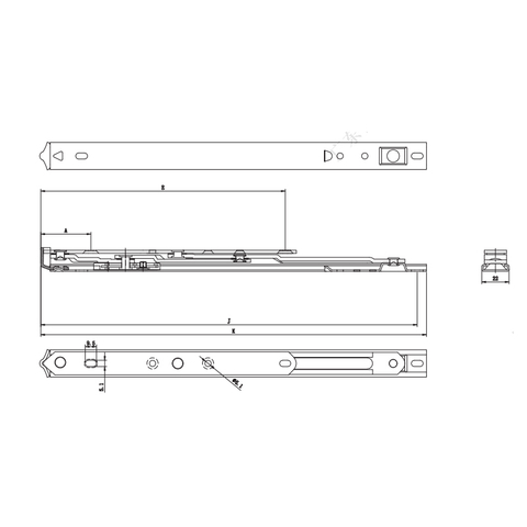 Soggiorno di attrito HHKA10-16