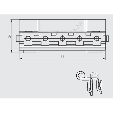 Cerniera ignifuga FJX03