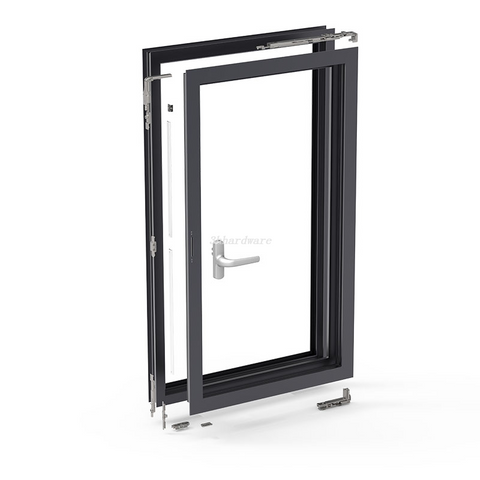 Inclinarsi 180 ° e girare il sistema hardware della finestra