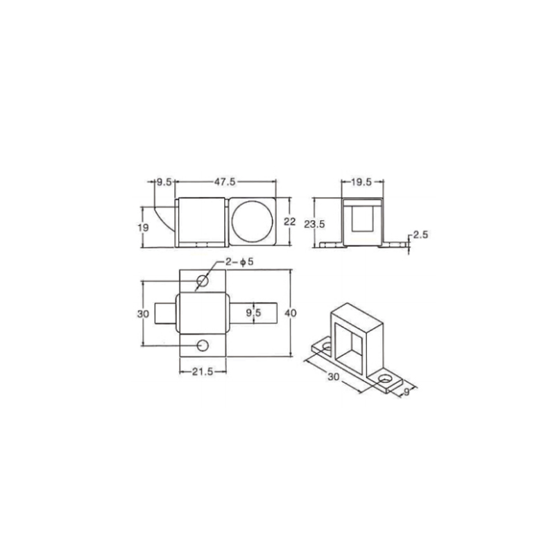 Miglior Prezzo Finestra a battente Flush Bolt MX507B