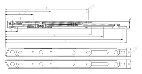 Cerniera con supporto ad attrito UPVC PHKS